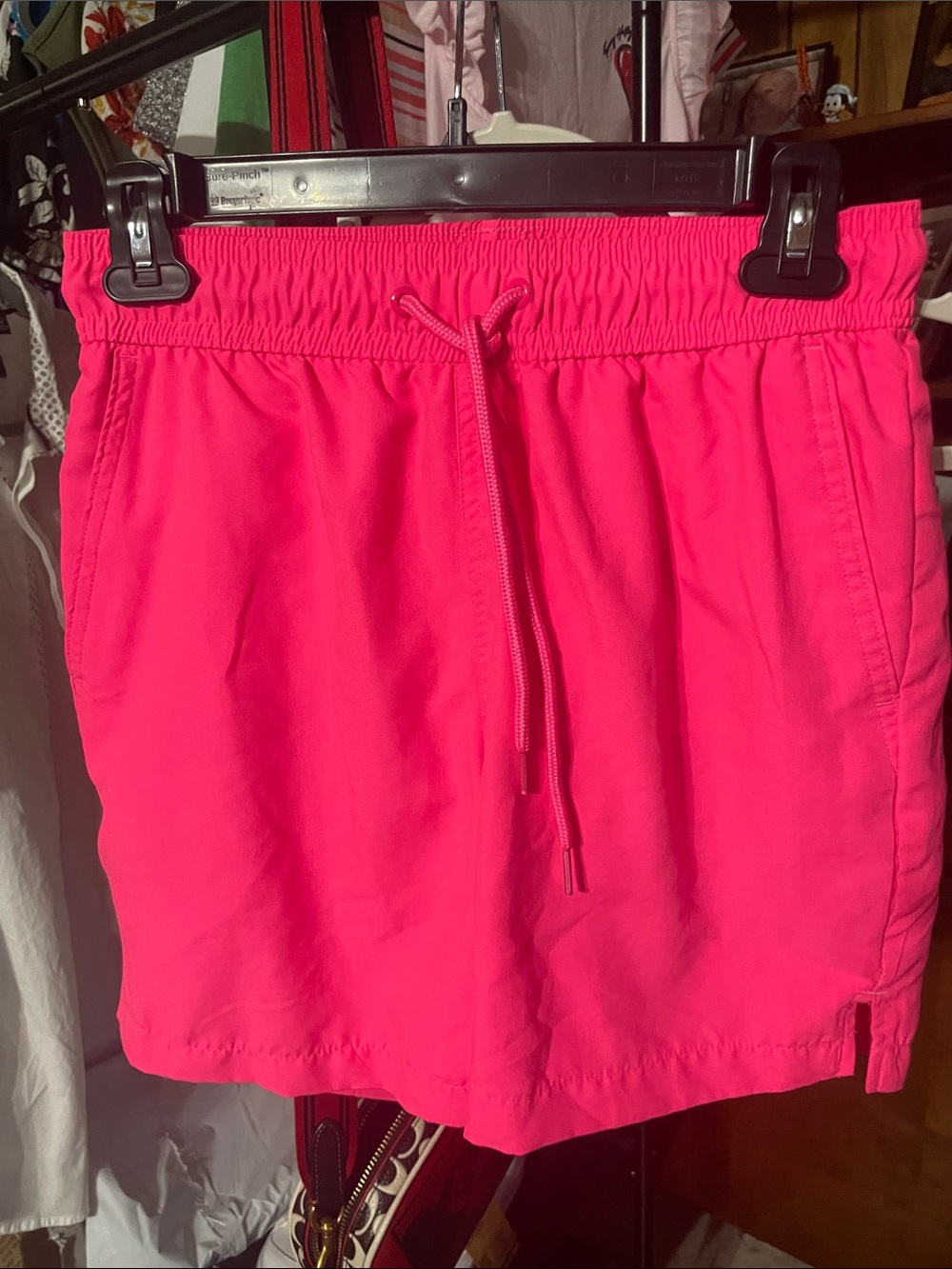 George Men's Swim Trunks in Hot Pink